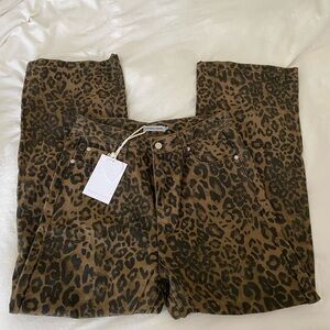 Aelfric Eden leopard/ cheetah print pants
